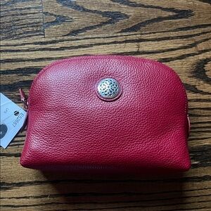 Brighton Ferrara Red Leather large pouch